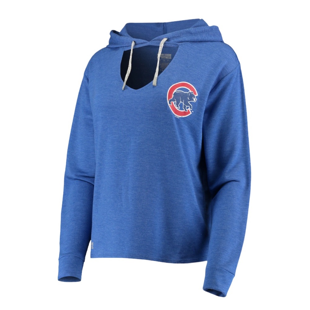 Chicago Cubs choker pullover hoodie sweatshirt